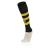 Hoops Socks BLK/YEL M Stillige fotballsokker - Unisex 