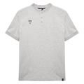 Nisiros Icon stretch korean polo GRY XS Poloskjorte Uten krage - Unisex