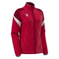 Athena Full Zip Top W RED/WHT XXL Teknisk full zip jakke til dame